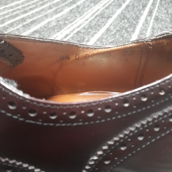 Vintage Oxblood Brogues - Dack's - 8.5D - Picture 4 of 7